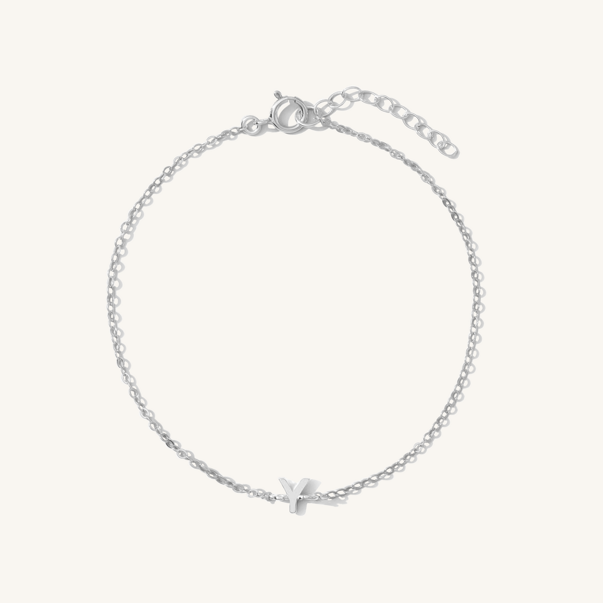 Tiny Initial Bracelet