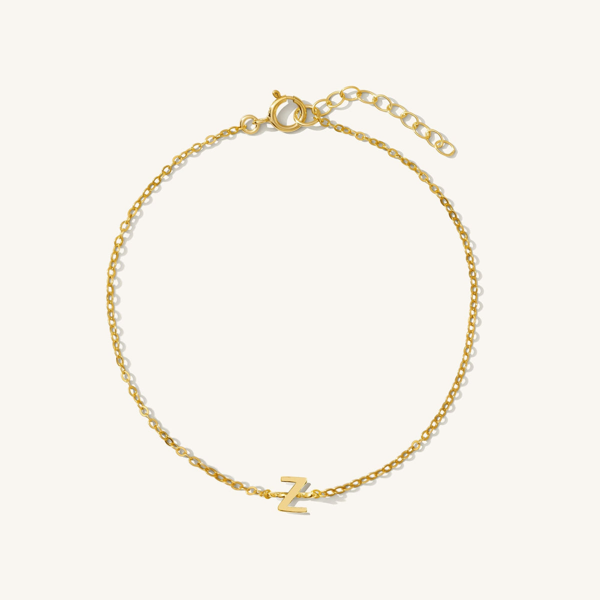 Tiny Initial Bracelet