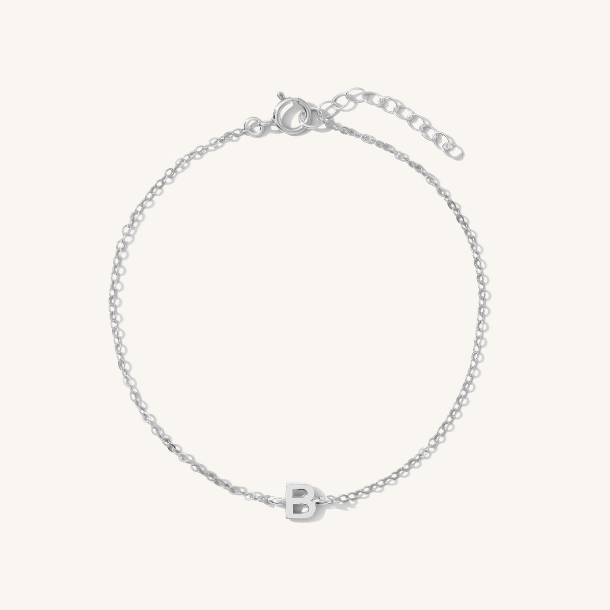 Tiny Initial Bracelet