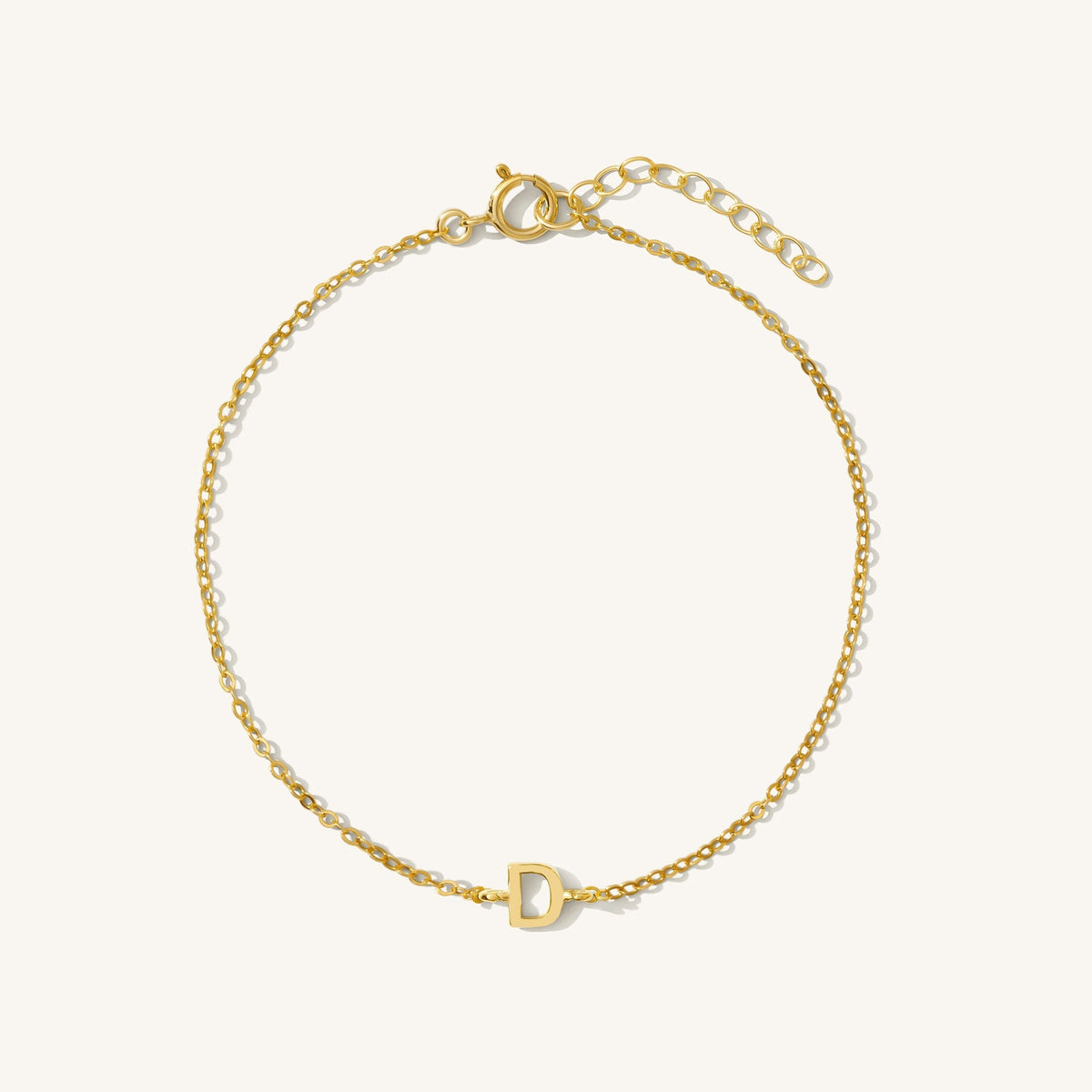 Tiny Initial Bracelet