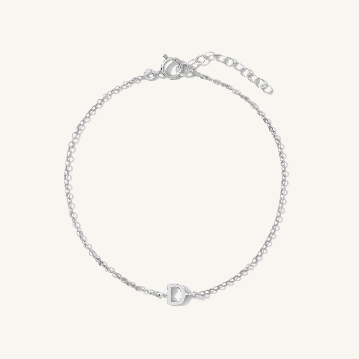 Tiny Initial Bracelet