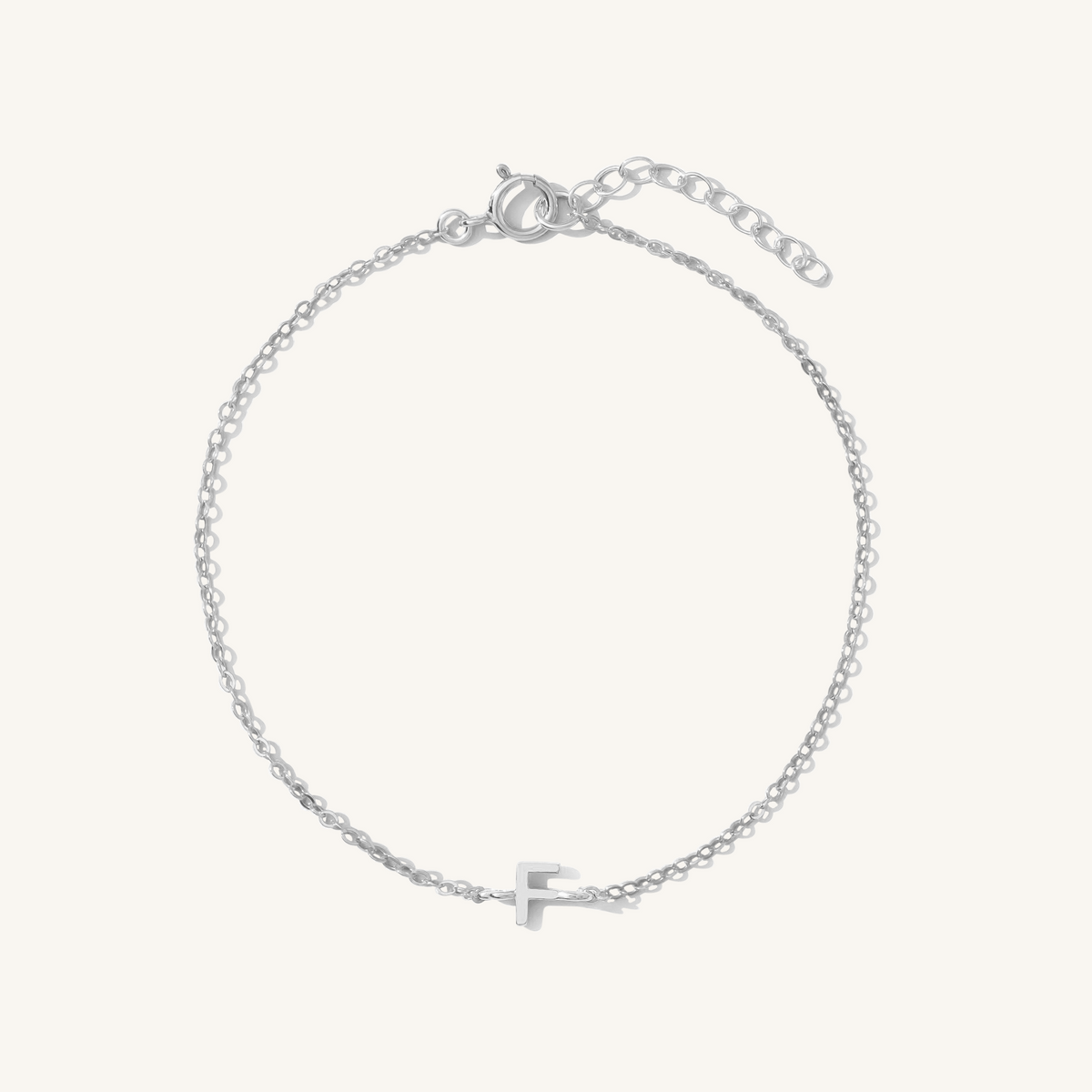 Tiny Initial Bracelet