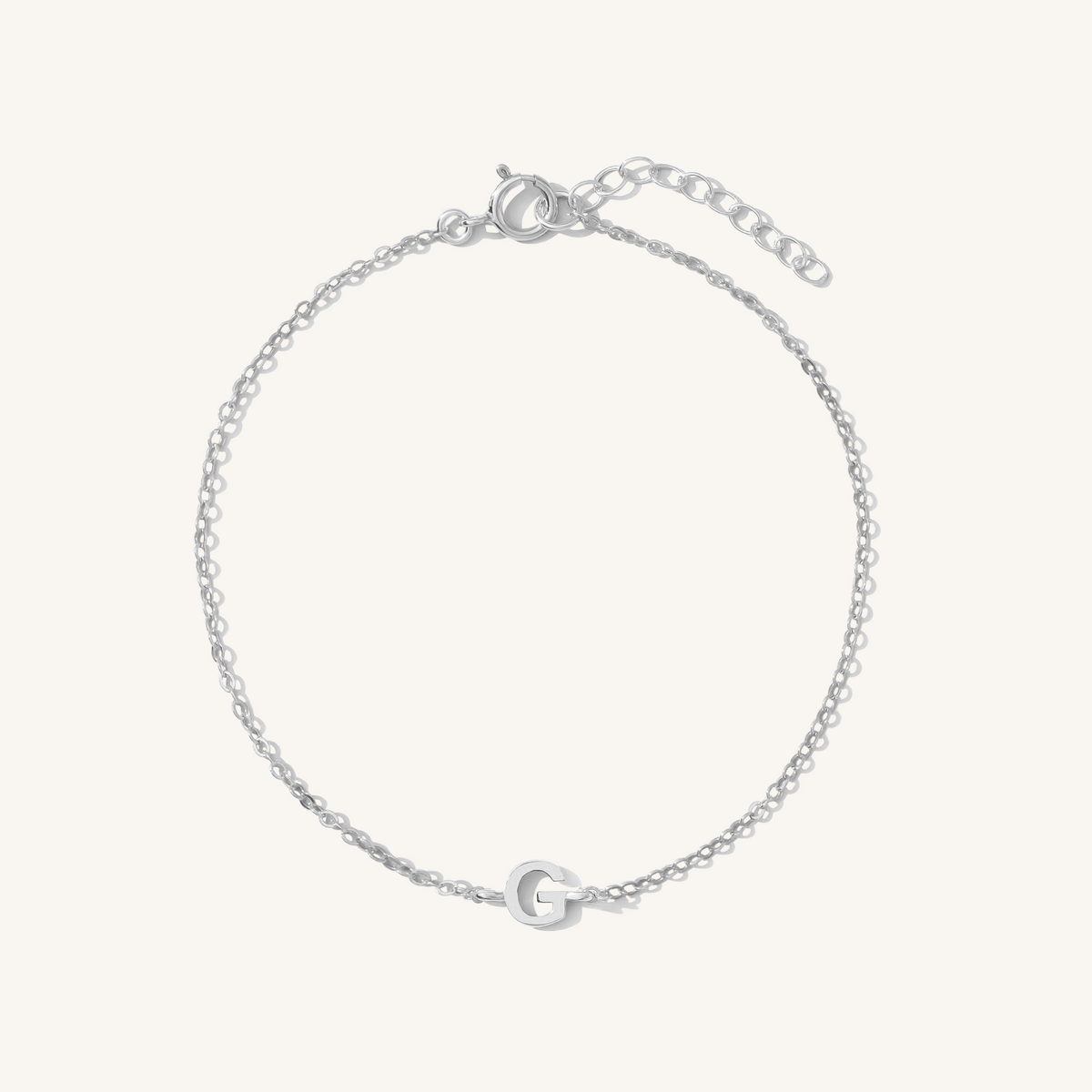 Tiny Initial Bracelet