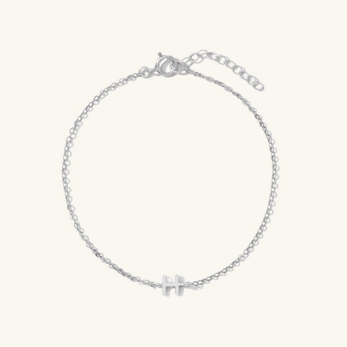 Tiny Initial Bracelet