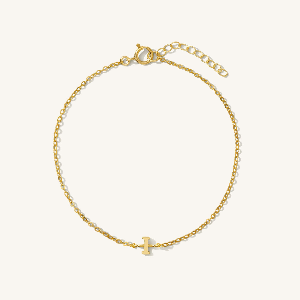 Tiny Initial Bracelet