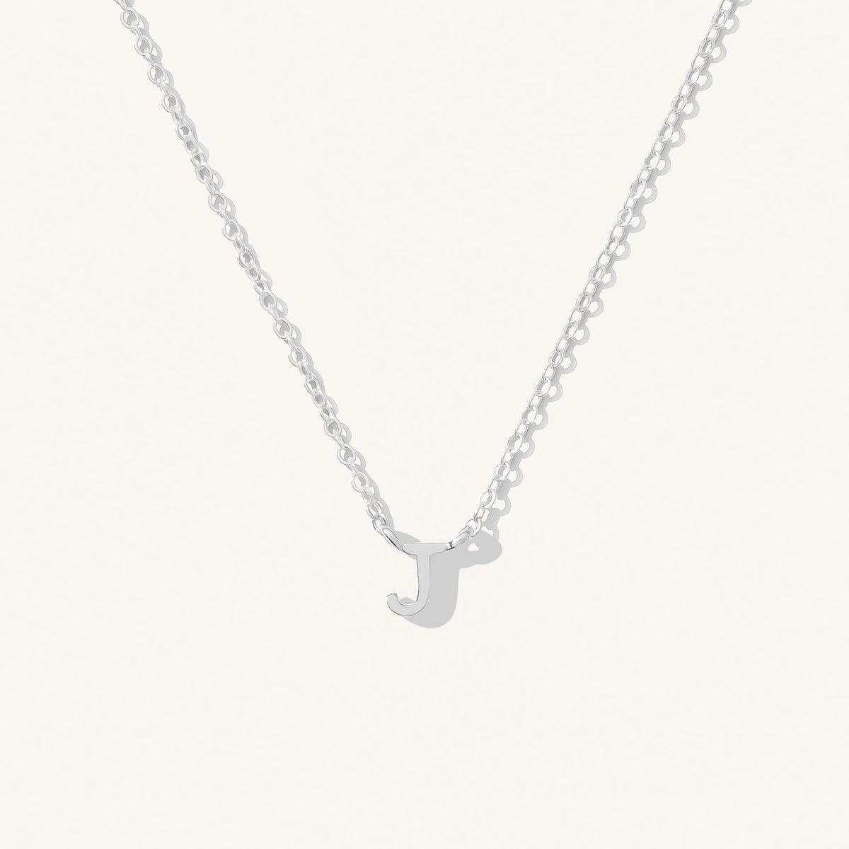 Tiny Initial Necklace