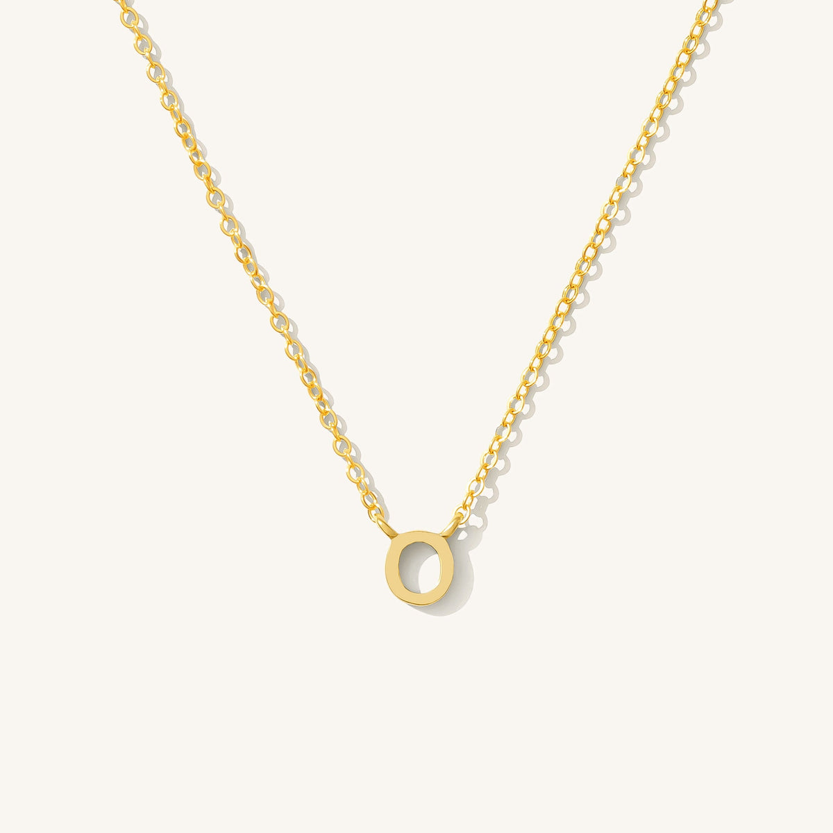 Tiny Initial Necklace