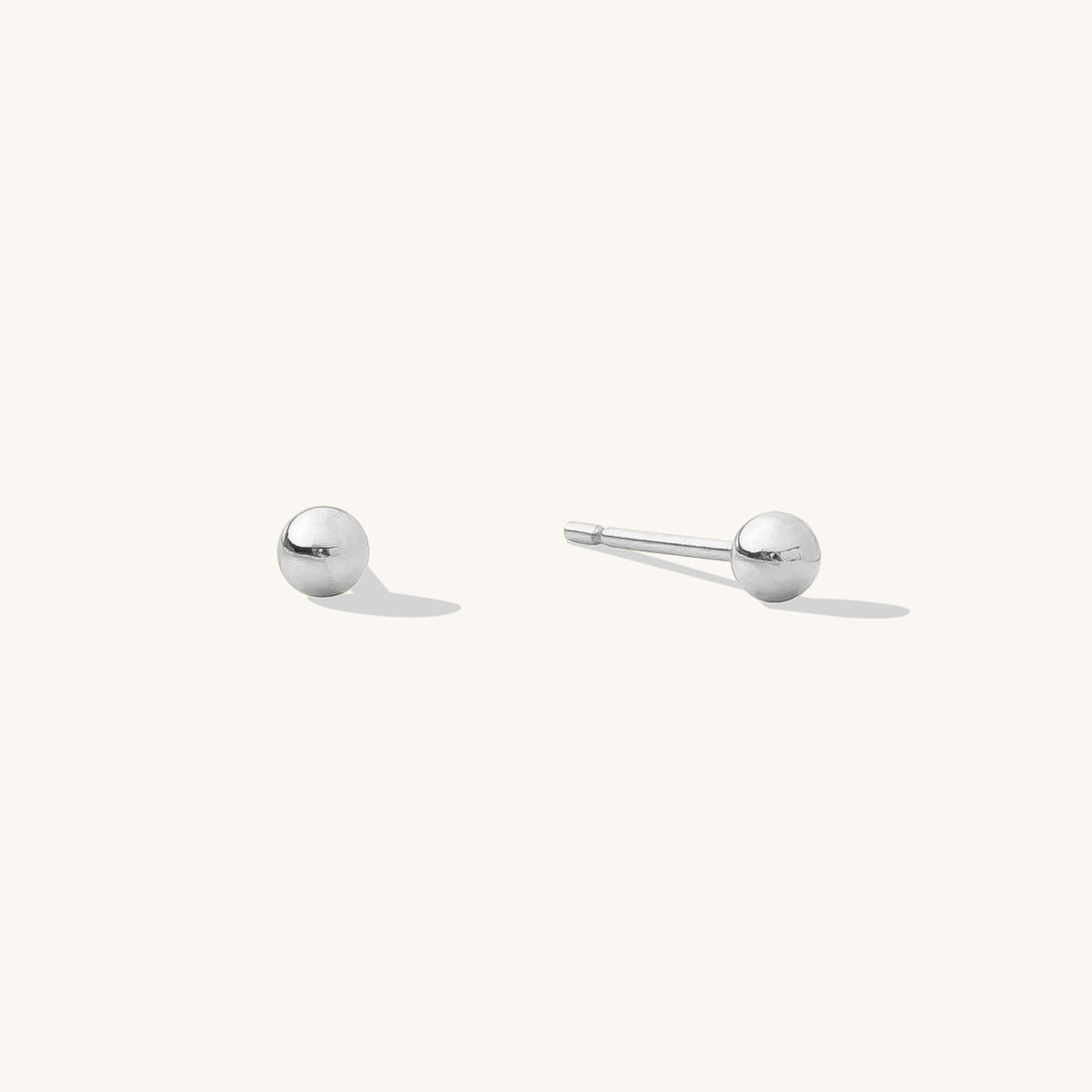 Tiny Ball Stud Earrings