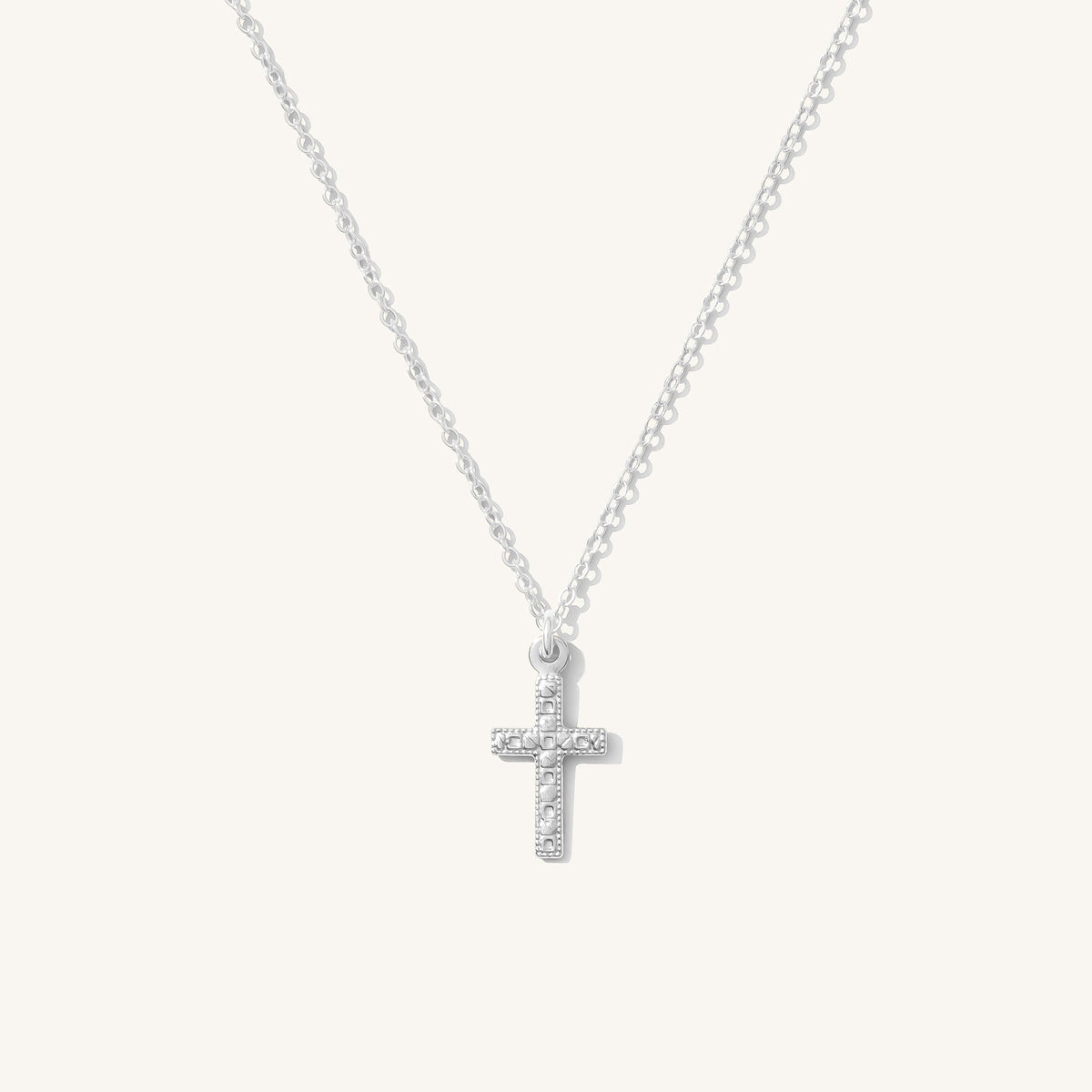 Tiny Cross Necklace